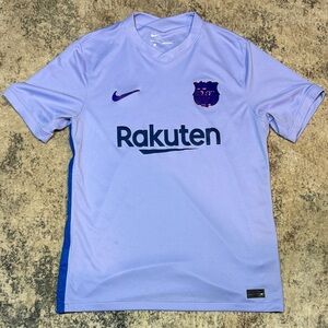 Nike FC Barcelona Light Purple Jersey